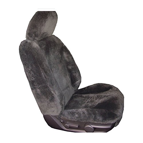 Aegis Cover 901263Charcoal Charcoal Luxury Australian Sheepskin Semi Custom Seat Cover, 1 Pack #TOP8