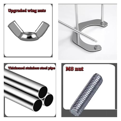 Patas de soporte para fregadero extensibles que evitan caídas y refuerzan la encimera 6