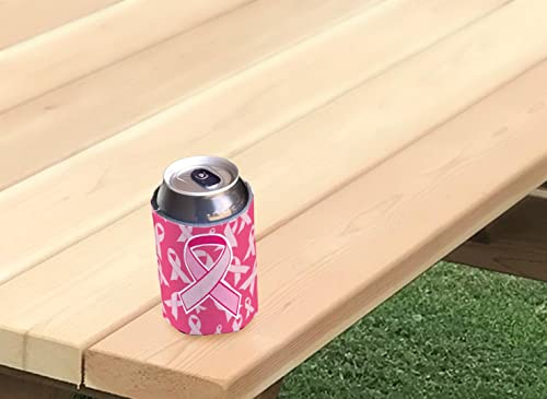 Breast Cancer Awareness Pink Ribbon Loved Survivor 12 Pack Can Coolie Drink Coolers Coolies Pink #TOP5