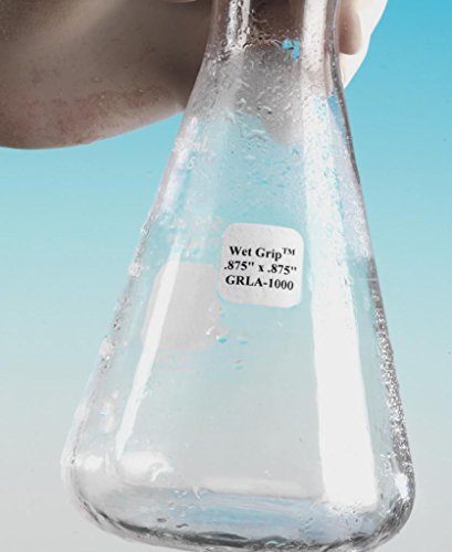 Image of WetGrip GRLA-1000 Laser Label, 0.875 inch Length x 0.875 inch Width (Pack of 2400)