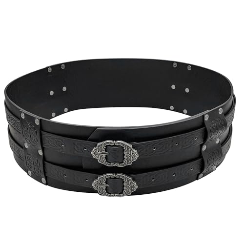 Ceinture large Viking pour immersion totale en grandeur nature médiéval