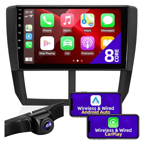 CGOGC Android Car Radio Compatible with Android Auto Wireless Carplay for Subaru Forester Impreza WRX 2008 2009 2010 2011 2012 1280X720 IPS Touchscreen Stereo Bluetooth GPS Navigation 8core HeadUnit by CGOGC - Used condition - US$57.01