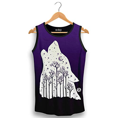 Regata Dep Lobo Stark Solitário Roxa (PP)