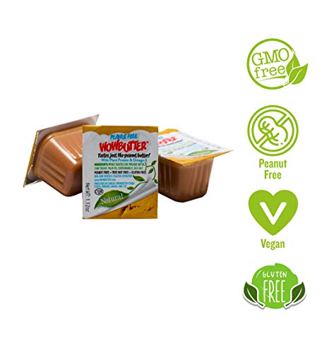 WOWBUTTER - Creamy Soy Spread - Peanut Free, Tree Nut Free - Vegan Plant Protein - Gluten Free - Non-GMO - 1.12 Ounce (Pack of 100) - Thumbnail 2