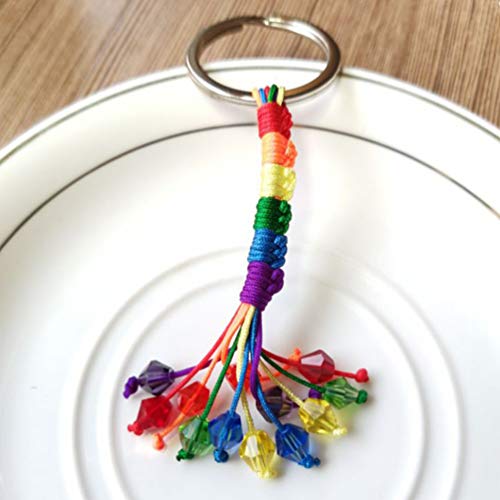 PRETYZOOM 2 Pcs Lgbt Porte-Clés Metalgay Fierté Porte-Clés Homosexuel Arc en Ciel Porte-Clés Porte-Clés Cadeau D'anniversaire pour Hommes Femmes - Image 3