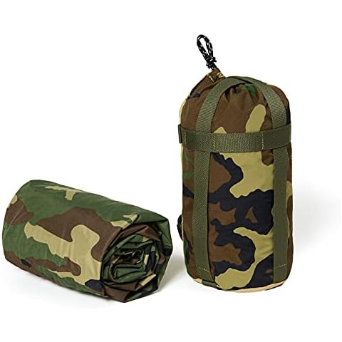 Akmax.cn Bivy Cover Sack for Military Army Modular Sleeping System, Waterproof Outer Shell for Sleeping Bag, Minimalist Stealth Shelter Multicam/Woodland/UCP/OCP Cover