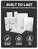 EconoHome 11"x20' Heavy Duty Vacuum Seal Bags for Food 10 Pack - Commercial-Grade, Airtight & Leakproof Plastic Vacuum Storage Bags for Sous Vide, Meal Preparation, Processing & Dry Aging Meat #2