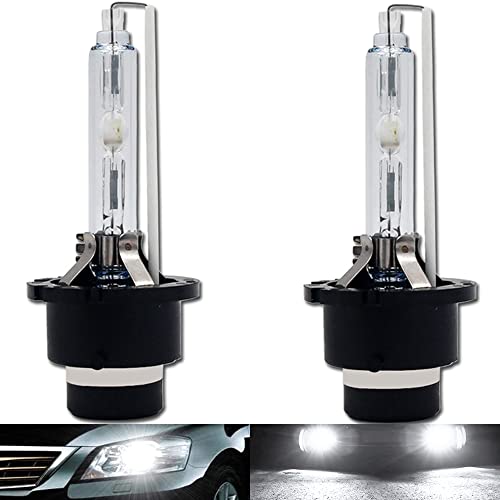 Amazon | Eseastar D4S D4R HID バルブ ヘッドライト 6000K ホワイト