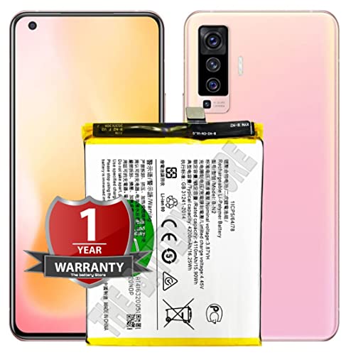 Image of Original B-N2 Battery for Vivo X50 /15.90WH 3.87V /4.45V 4110mAh Battery with 1 Year Warranty****(B0107)