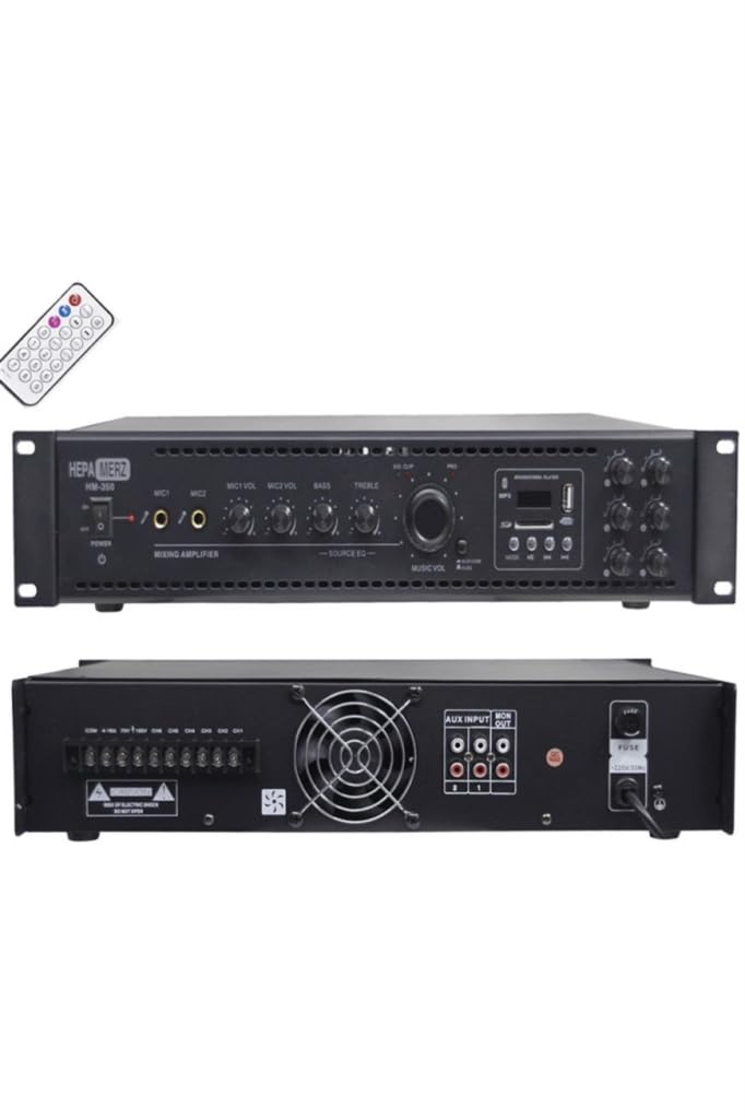 Hepa Merz HM350 6 Bölgeli 350 Watt Mikser, Amfi Usb ve Bluetooth Bağlantı