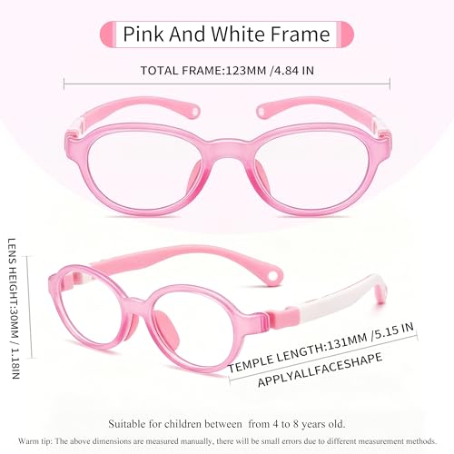 Image of SooGree Blue Light Blocking Glasses for Kids Boys Girls,Computer Screen Gaming TV Phone Glasses Anti Glare & Eye Strain