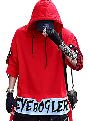 Image of Noble Monk Men's Round Neck Half Sleeve Oversized Printed Tshirt