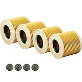 Kärcher WD 2250, WD 2500, WD 3.200, WD 3.300, WD 3.500, WD 3.600, WD 3200, WD 3600 - Ersetzt Originalfilter: 6.414-547.0, 6.414-772.0, 6.414-552.7