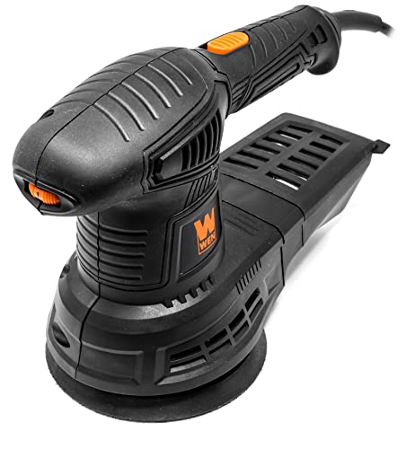 Image of WEN 6305 3.7-Amp 5-Inch Variable Speed Random Orbit Rotary Sander, Black