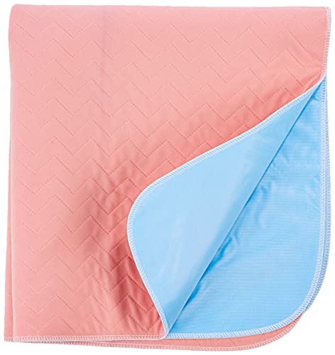 Omnitex 3 Litre Washable Bed Pad Protector without Tucks, 85 x 90cm Reusable Incontinence Pad, 3 Litres Absorption Capacity