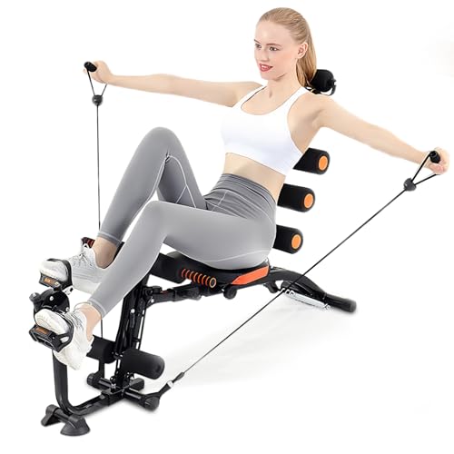 Abdominal Workout Bench – Adjustable Sit-Up Machine with Leg Lock