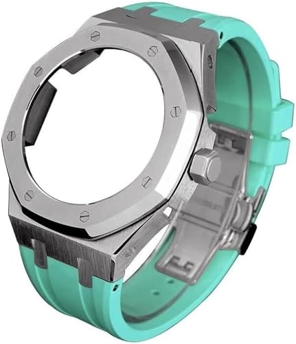 Boîtier GA2100 en acier ZUC bracelet caoutchouc fluor pour montre GA2110