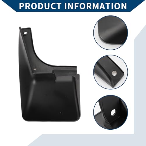 Image of Mud Flaps Splash Guards W /Mount Accessories for Toyota Vios FS 2017-2019 Front & Rear Mud Guards