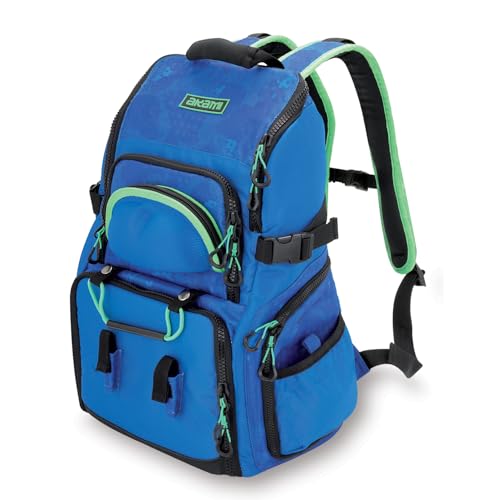 Sac à dos rigide de pêche AKAMI MR20 aux finitions robustes et fermetures renforcées
