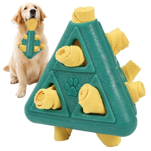 Jouet à mâcher pour chien : la pyramide interactive idéale lors de vos absences