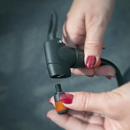 SKS GERMANY CLIK TEC Adapter für Schwalbe Clik Valve (Pumpenadapter, einfache Montage, kompatibel mit Schwalbe Clik Valve)