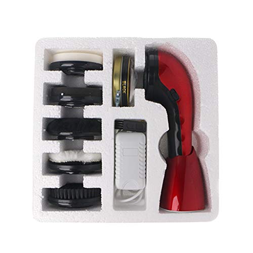 AISme Portable Handheld Automatic Electric Shoe Brush Shine Polisher 2 Ways Power Supply