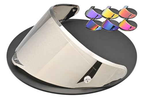 PISTA/CORSA/GPRR対応 交換レンズ強化バイザーセット 透明青 Amazon