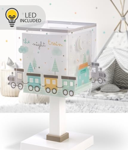 Lampe de chevet enfant train Dalber cadeau de naissance idéal - 2