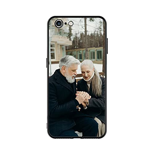 Nsipan Customized Case For Iphone 7/Iphone 8/Iphone Se(2020) Personalised Gifts Presents For Boyfriend Girlfriend Dad Mom Custom Photo Phone Case Anti-Scratch Shockproof Drop Protection Tpu Phonecase #TOP1