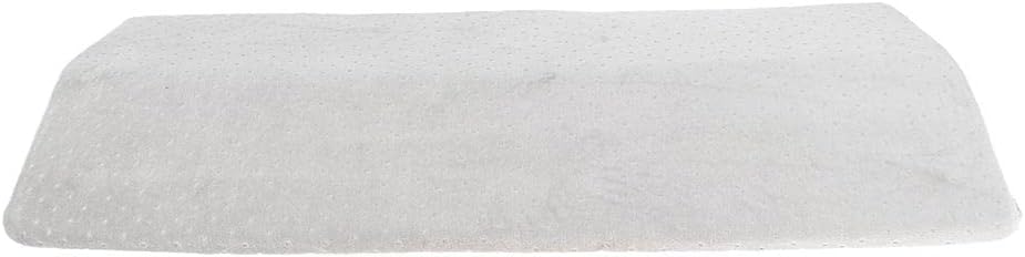 Ergonomic Memory Foam Lumbar Support Wedge Pillow - Relieve Hip Knee Spine Joint Pain, Align Sciatica, Perfect for Office Workers, Pregnancy Women, and Seniors, Gray