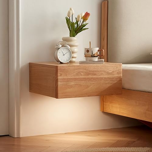 Table de chevet flottante avec tiroirs pour éclairer vos nuits