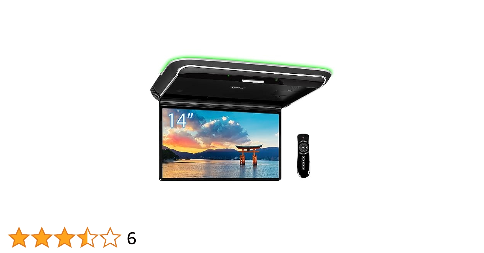 【新品 未開封品】車載リアモニター　14インチ　大画面　ミラーリング機能搭載 新品 未開封】車載リアモニター 14インチ 大画面 ミラーリング