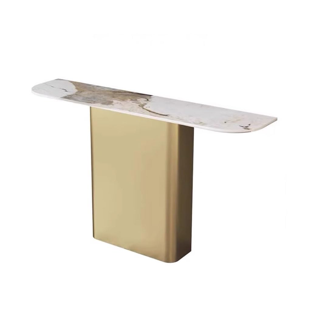 ENGENDER Console Tables Living Room Aisle Wall Narrow Table Entrance Slate Hotel Lobby End View