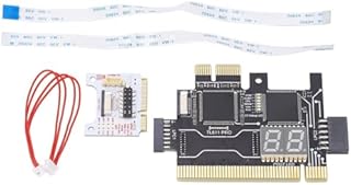 TL611 Pro Motherboard Diagnostic Card, high Recognition Rate, LED Indicator Lights Gigabyte PCB PCI E LPC for Computer troubleshooting
