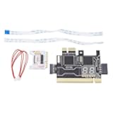 ViaGasaFamido TL611 Pro Mainboard Analyzer Diagnostic Card PCI Motherboard Tester Debug Card Laptop EC DEBUG Adapter Card for PCI E LPC