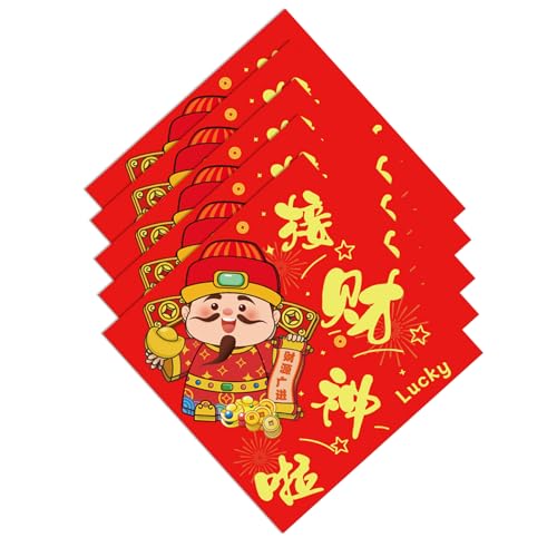 Calcomanías tradicionales para puerta de celebración de Año Nuevo con serpiente, calcomanías para puerta de personaje de serpiente