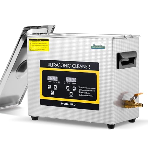 レコード超音波洗浄機 Amazon | Mxmoonant 超音波レコード洗浄機 6.5L 40㎑ 超音波洗浄器 超