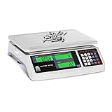 balanza kretz 30 kg precio Precisa – con un rango de pesaje de 20 g a 30 kg, incluso pequeñas cantidades se pueden determinar con una precisión de 1 g