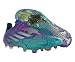 adidas X Speedflow+ Firm Ground Unisex Shoes Size 11, Color: Purple Rush/Silver Metallic/Mint Rush-