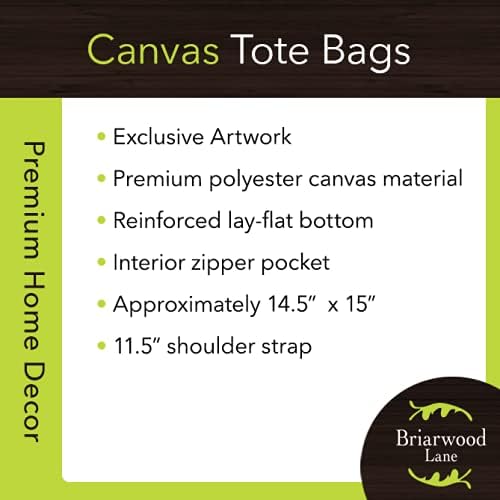 Briarwood Lane Tote Bags 14" x 15" x 7" 2022 Collection - Image 4