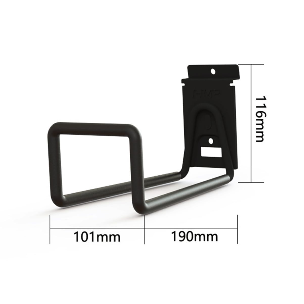 BESPORTBLE 2pezzi Portabiciclette Da Parete Per Garage Ganci Per Bici Ribaltabili Supporti Da Parete Per Biciclette Gruccie in Acciaio Per Casa e Garage Compatibili Tutti i Tipi Di Biciclette