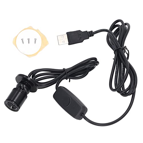 Image of Yosoo LED Spot Light, Mini Spot Lights USB 5V Aluminum Dimmable Easy Installation for DIY (Warm White Light 3000K)