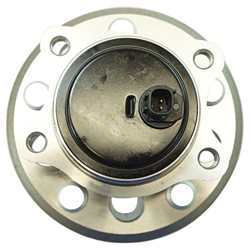 Image of TRQ Rear Left and Right Wheel Bearing and Hub Assembly Set 2 Piece Compatible with 13-18 Lexus ES300h 13-15 ES350 16-18 ES350 excluding Japan Built Models 12-17 Toyota Camry 15-18 Avalon