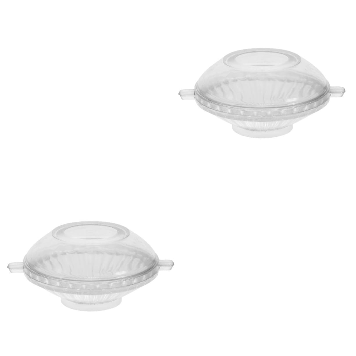 EXCEART 2 Pz Stampo Per Candele Galleggianti Per Candele a Colonna Stampo Epossidico Cilindro a Disco Candele Di Cera D'api Per Cera Fatto a Mano 3d Plastica