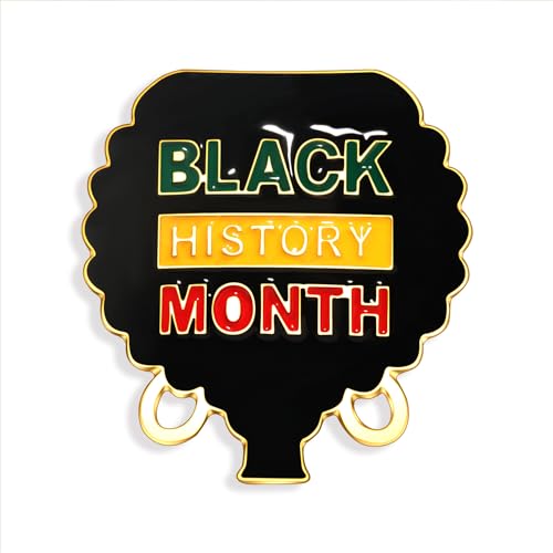 Image of African Brooches for Women Juneteenth Brooch Pins Enamel Black History Africa Map Brooches Black Queen Power Fist Lapel Pins Black History Month Juneteenth African Jewelry Accessories Outfits Party Favors Gifts