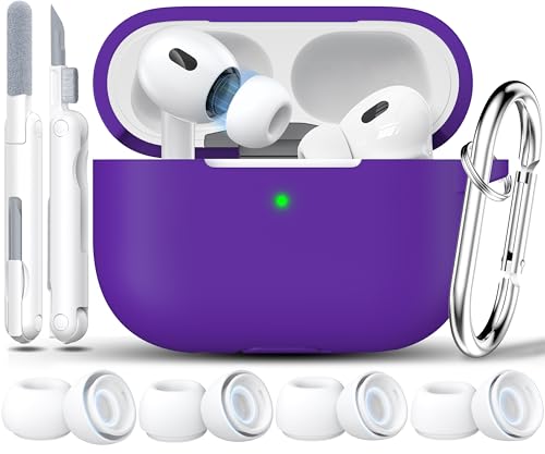 RFUNGUANGO AirPods Pro 2/1P[X(2023/2022/2019)Ή \tgVRیAirPod ProP[X(USB-C/LightningP[u) N[jOLbgƃC[`bvt p[v
