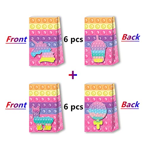 Zhongshun ZS-122 12Pcs Push Pop Bubble Paper Gift Bag thumb #2
