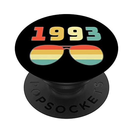 Born In 1993 Edición Limitada 1993 Cumpleaños Pop Socket 1993 PopSockets PopGrip Intercambiable