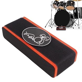 Improved drum stability: designed to keep the bass drum firmly in use during training or in performance Noise Reduction Support: Built with materials that help absorb vibration and reduce unwanted noise. This mat enhances clarity during rehearsal hou...