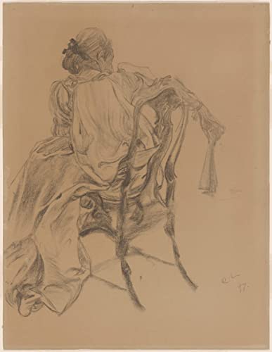 Toile murale abstraite Carl Larsson haut de gamme pour décoration salon raffinée 60x90